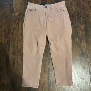 Wit & Wisdom Women's Pink Jeans Size 12